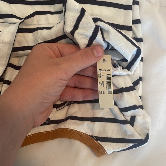 Madewell Northside Long-Sleeve Vintage Tee in Etta Stripe - Picture 6 of 6
